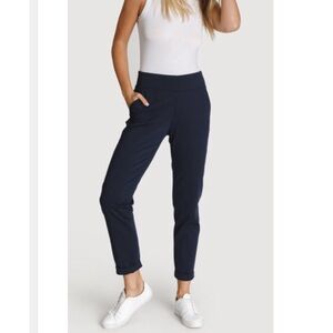 Kit and Ace Navy Pull-On Pants; Size 8